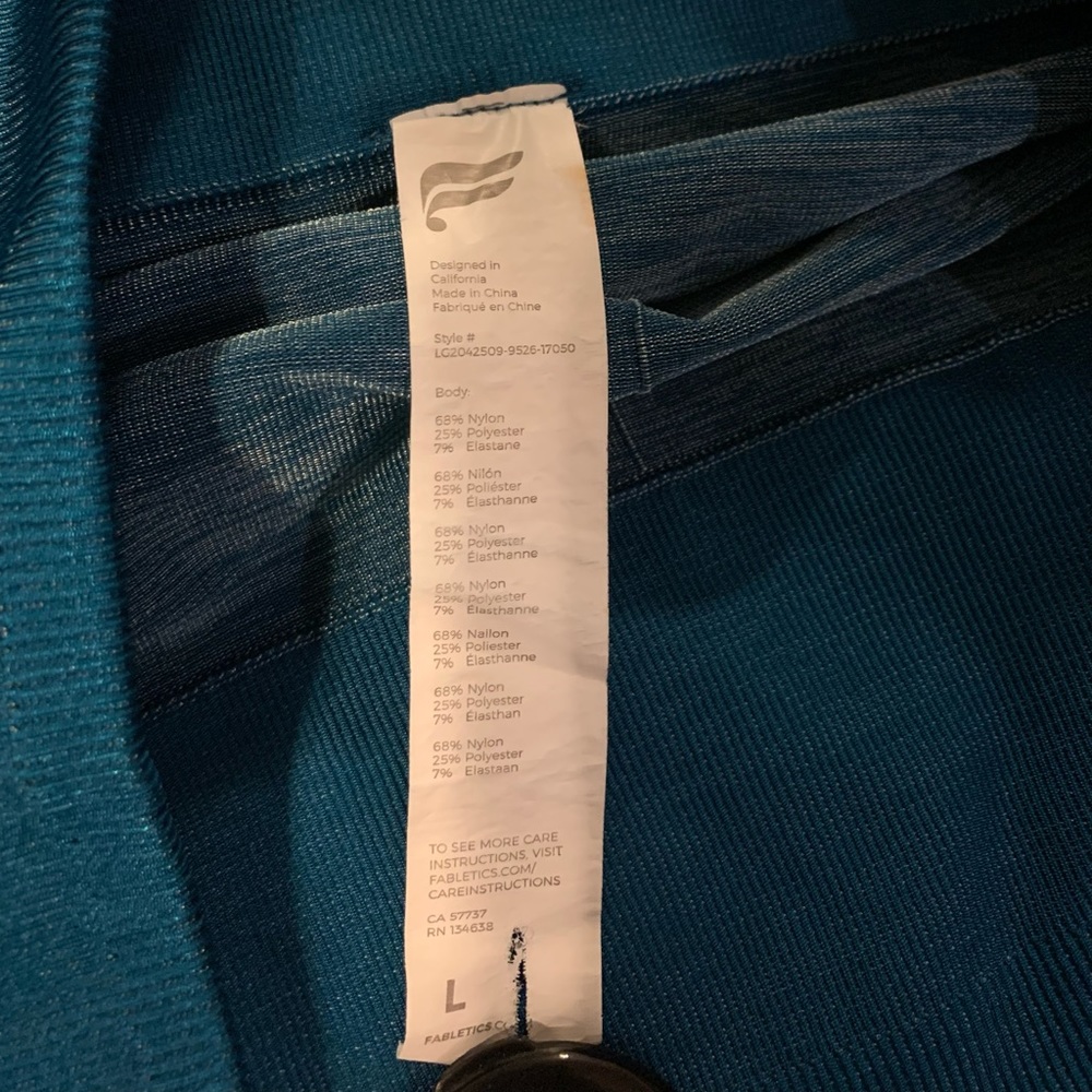 Fabletics High-Waisted Seamless Dot Leggings - Picture 6 of 6